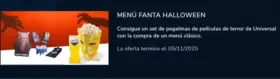 Menú Fanta Halloween