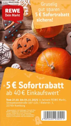 Rewe prospekt Hamburg	 ab 26.10.2025 gültig