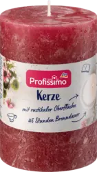 Profissimo Rustikkerze bordeaux 100/68