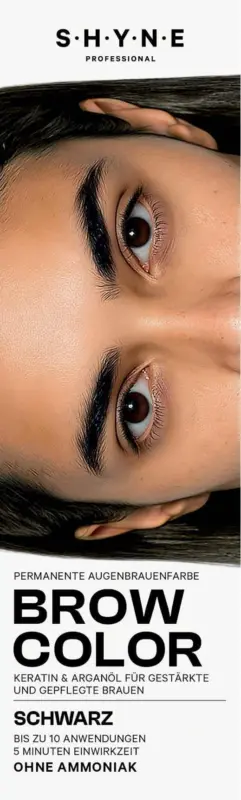 SHYNE Professional Augenbrauenfarbe Brow Color Schwarz