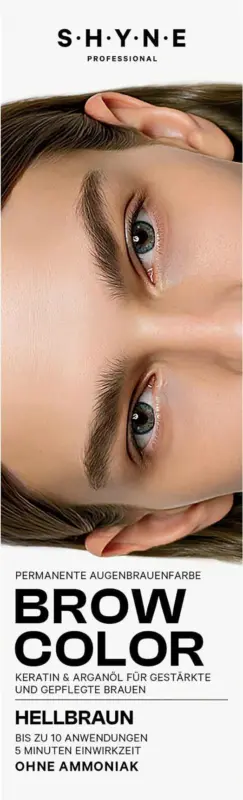 SHYNE Professional Augenbrauenfarbe Brow Color Hellbraun