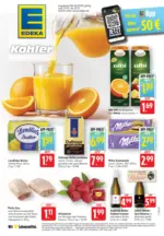 EDEKA Kohler E center: Wochenangebote - bis 01.11.2025