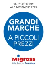 Migross Superstore GRANDI MARCHE - al 05.11.2025