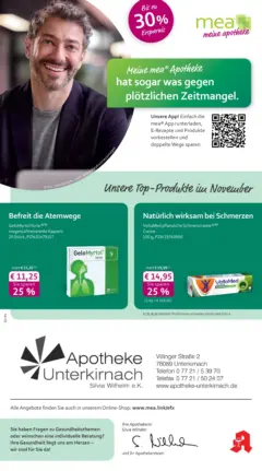 Entdecke - mea Apotheke: Top Angebote im November! ab 31.10.2025 gültig Entdecke - mea Apotheke: Top Angebote im November! ab 31.10.2025 gültig