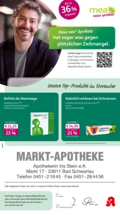 Entdecke - mea Apotheke: Top Angebote im November! ab 31.10.2025 gültig