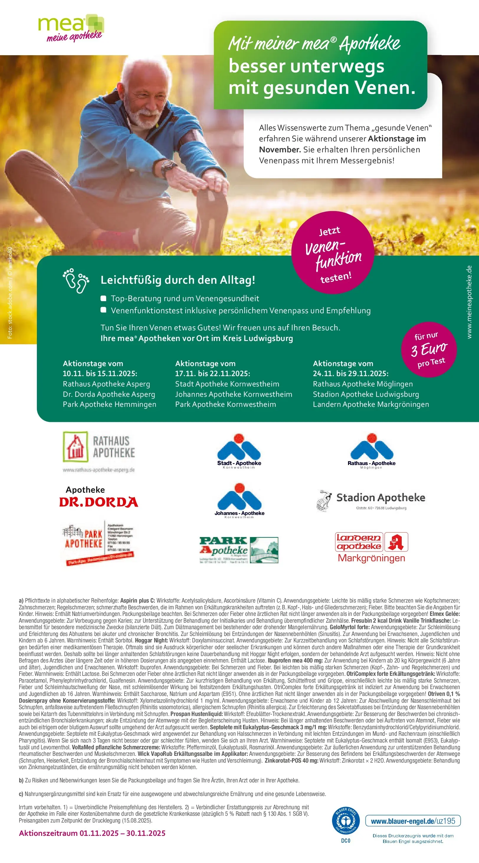 Entdecke - mea Apotheke: Top Angebote im November! (ab 31.10.2025) zum Blättern | Seite: 4