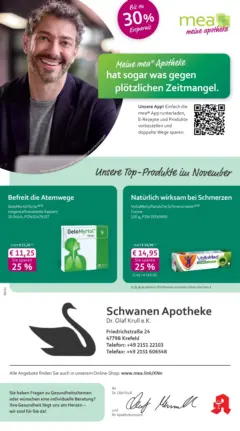 Entdecke - mea Apotheke: Top Angebote im November! ab 31.10.2025 gültig Entdecke - mea Apotheke: Top Angebote im November! ab 31.10.2025 gültig