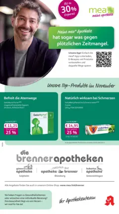 Entdecke - mea Apotheke: Top Angebote im November! ab 31.10.2025 gültig Entdecke - mea Apotheke: Top Angebote im November! ab 31.10.2025 gültig