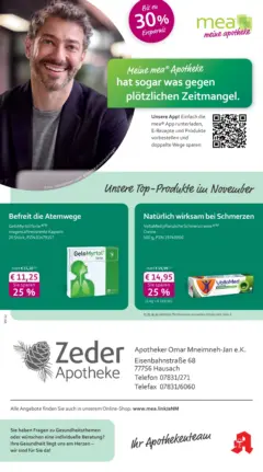 Entdecke - mea Apotheke: Top Angebote im November! ab 31.10.2025 gültig