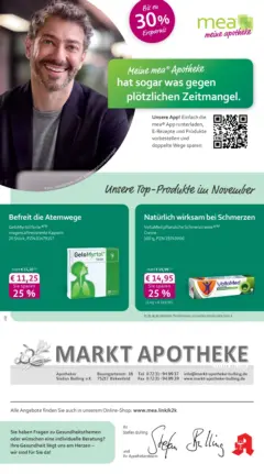 Entdecke - mea Apotheke: Top Angebote im November! ab 31.10.2025 gültig Entdecke - mea Apotheke: Top Angebote im November! ab 31.10.2025 gültig