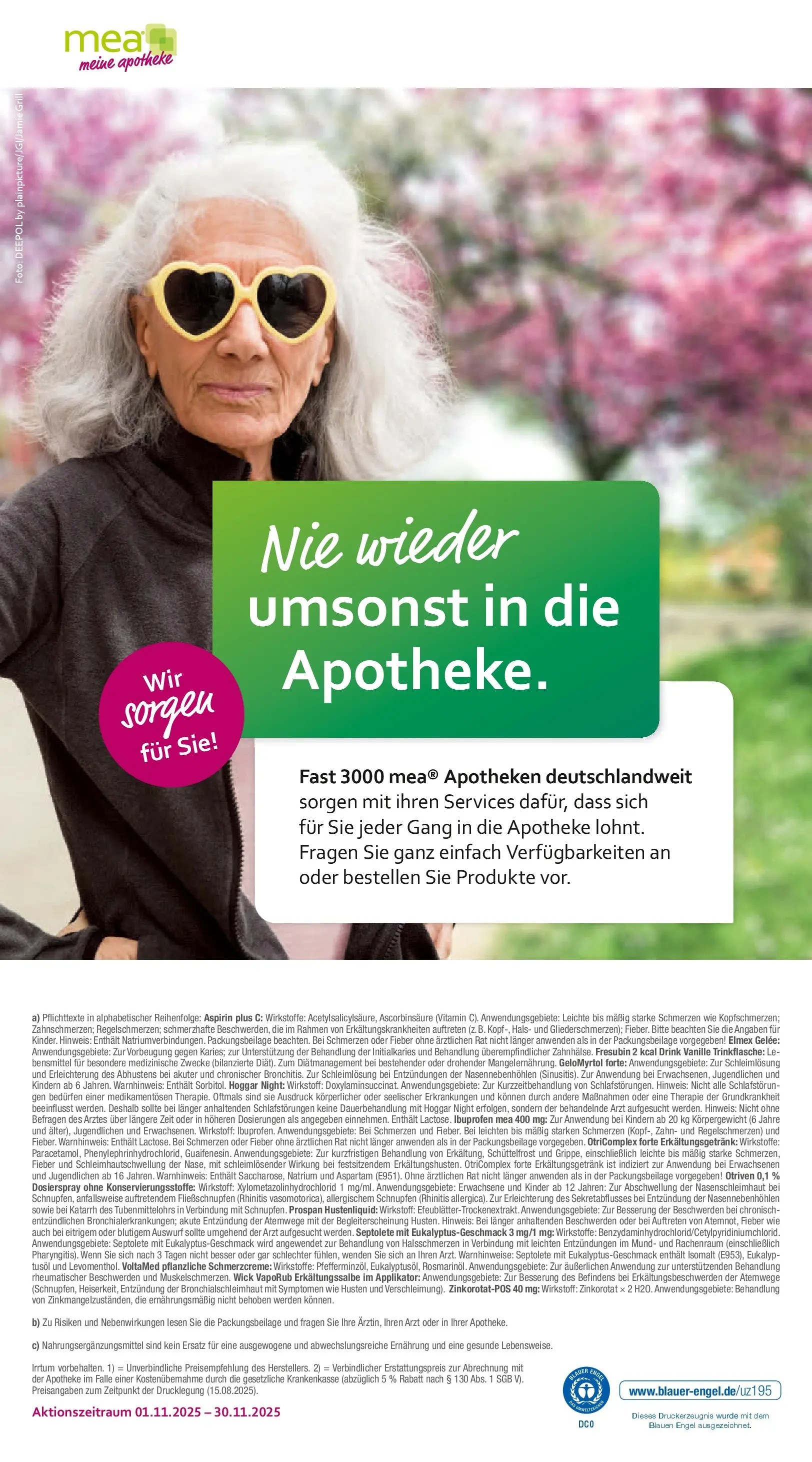 Entdecke - mea Apotheke: Top Angebote im November! (ab 31.10.2025) zum Blättern | Seite: 4 | Produkte: Grill