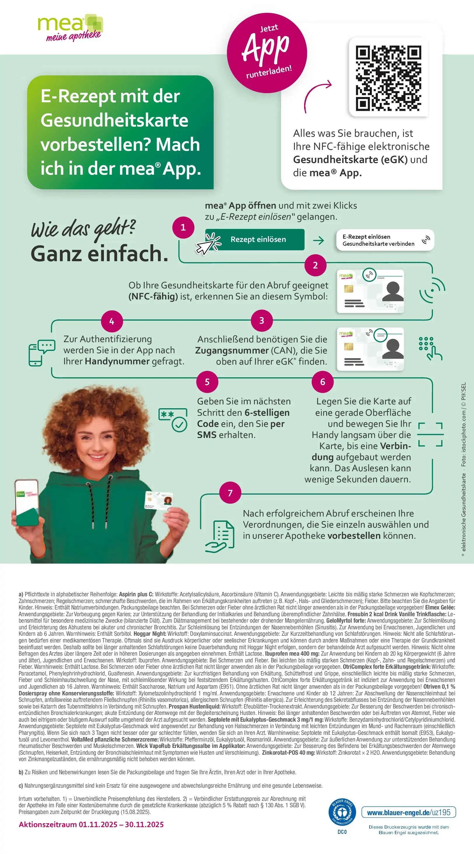 Entdecke - mea Apotheke: Top Angebote im November! (ab 31.10.2025) zum Blättern | Seite: 4