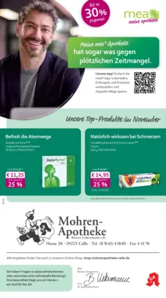 Entdecke - mea Apotheke: Top Angebote im November! ab 31.10.2025 gültig Entdecke - mea Apotheke: Top Angebote im November! ab 31.10.2025 gültig