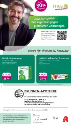 Entdecke - mea Apotheke: Top Angebote im November! ab 31.10.2025 gültig