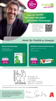 Entdecke - mea Apotheke: Top Angebote im November! ab 31.10.2025 gültig