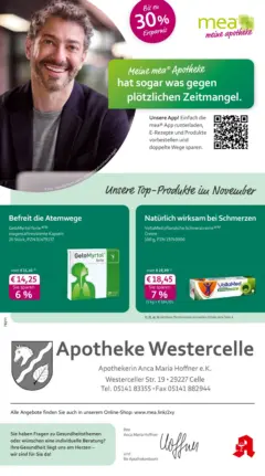 Entdecke - mea Apotheke: Top Angebote im November! ab 31.10.2025 gültig