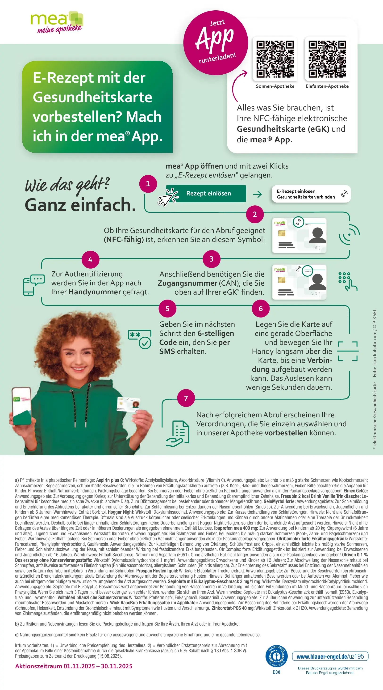 Entdecke - mea Apotheke: Top Angebote im November! (ab 31.10.2025) zum Blättern | Seite: 4