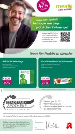 Entdecke - mea Apotheke: Top Angebote im November! ab 31.10.2025 gültig