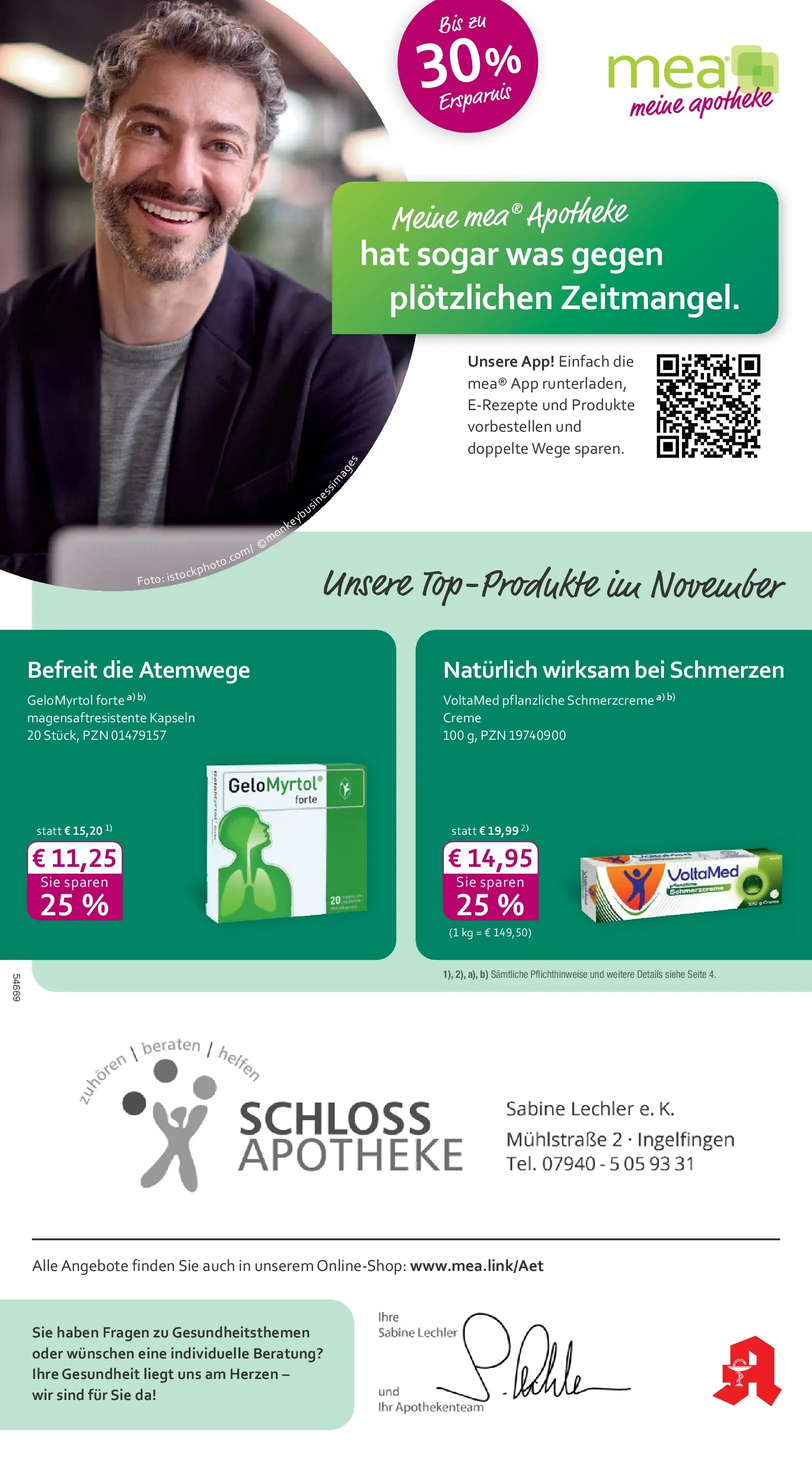 Entdecke - mea Apotheke: Top Angebote im November! (ab 31.10.2025) zum Blättern | Seite: 1 | Produkte: Creme