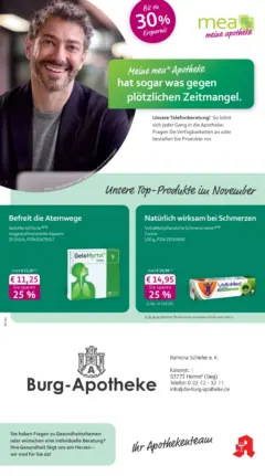 Entdecke - mea Apotheke: Top Angebote im November! ab 31.10.2025 gültig