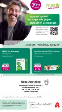 Entdecke - mea Apotheke: Top Angebote im November! ab 31.10.2025 gültig