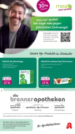 Entdecke - mea Apotheke: Top Angebote im November! ab 31.10.2025 gültig
