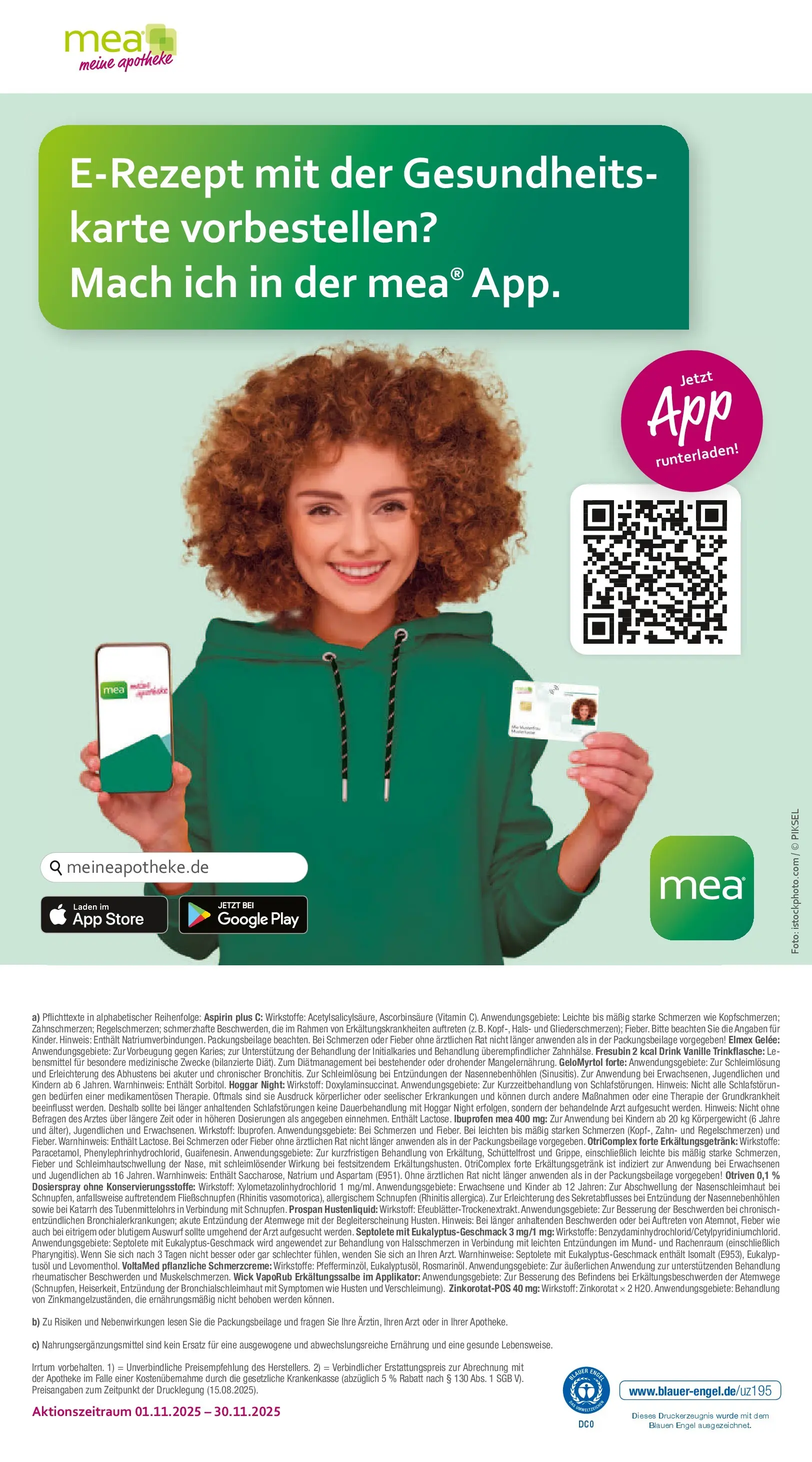 Entdecke - mea Apotheke: Top Angebote im November! (ab 31.10.2025) zum Blättern | Seite: 4