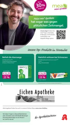 Entdecke - mea Apotheke: Top Angebote im November! ab 31.10.2025 gültig Entdecke - mea Apotheke: Top Angebote im November! ab 31.10.2025 gültig