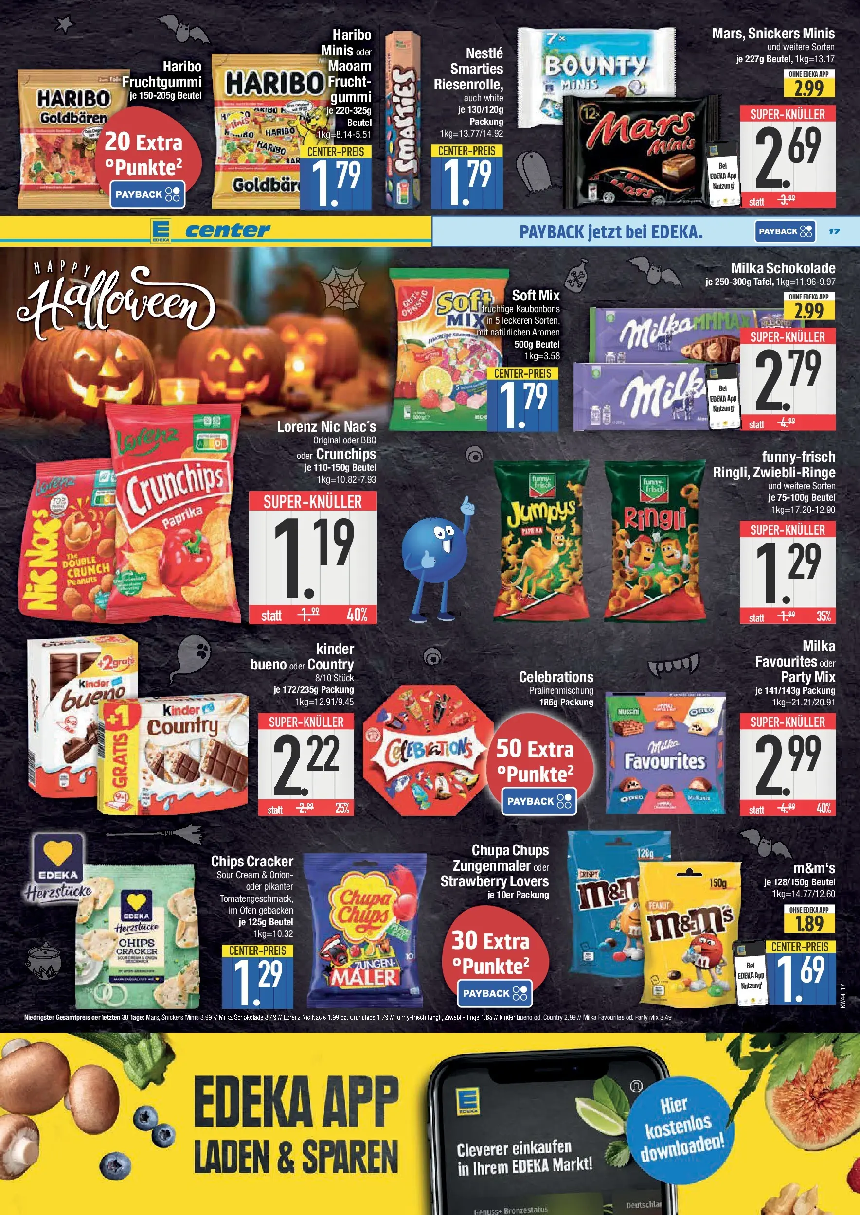 Edeka prospekt Bad Reichenhall	 (ab 26.10.2025) » Angebote Online | Seite: 17 | Produkte: Ofen, Smarties, Milka, Celebrations