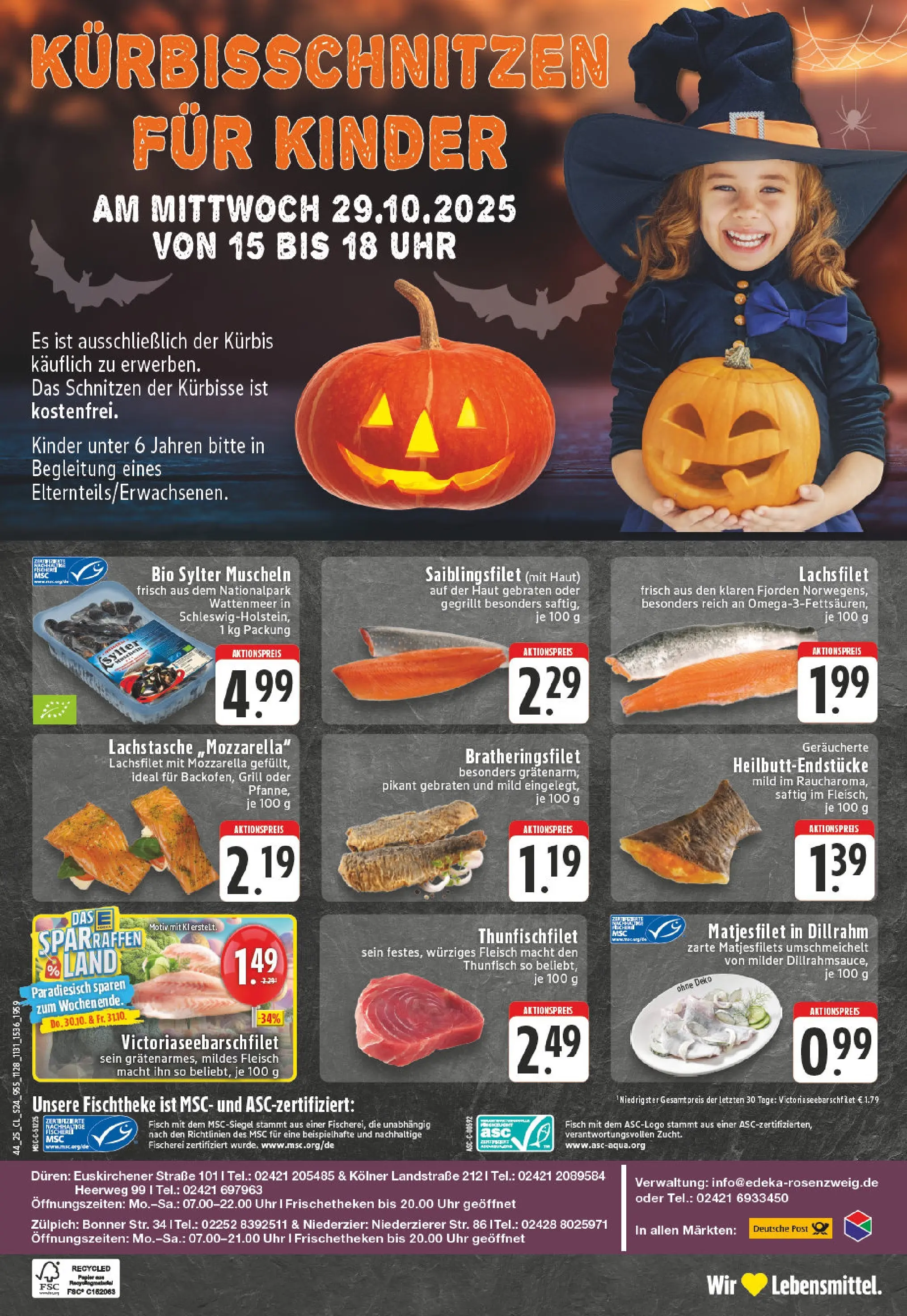Edeka prospekt Düren	 (ab 26.10.2025) » Angebote Online | Seite: 24 | Produkte: Grill, Thunfisch, Mozzarella, Dill