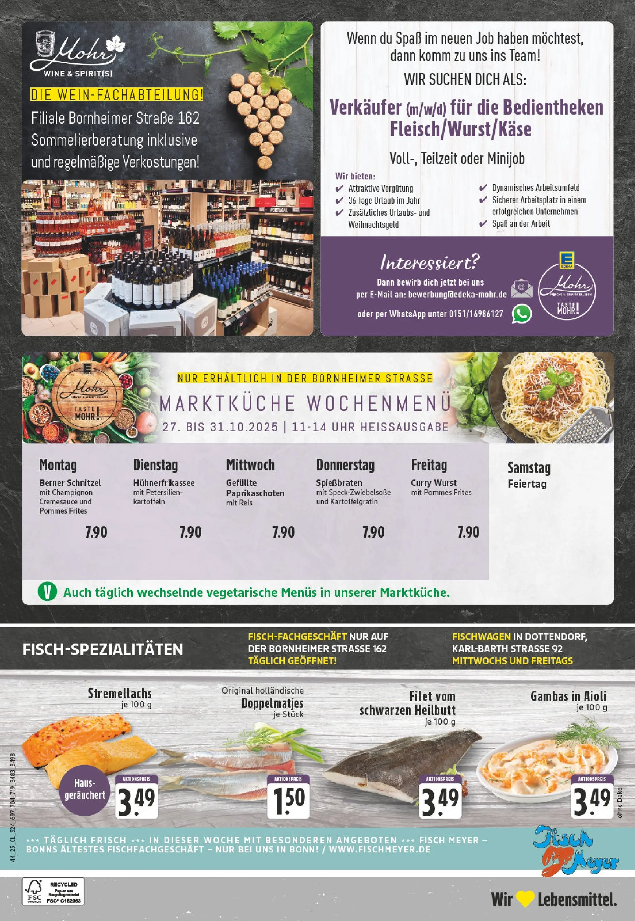 Edeka prospekt Bonn	 (ab 26.10.2025) » Angebote Online | Seite: 24 | Produkte: Tasche, Schnitzel, Wurst, Reis
