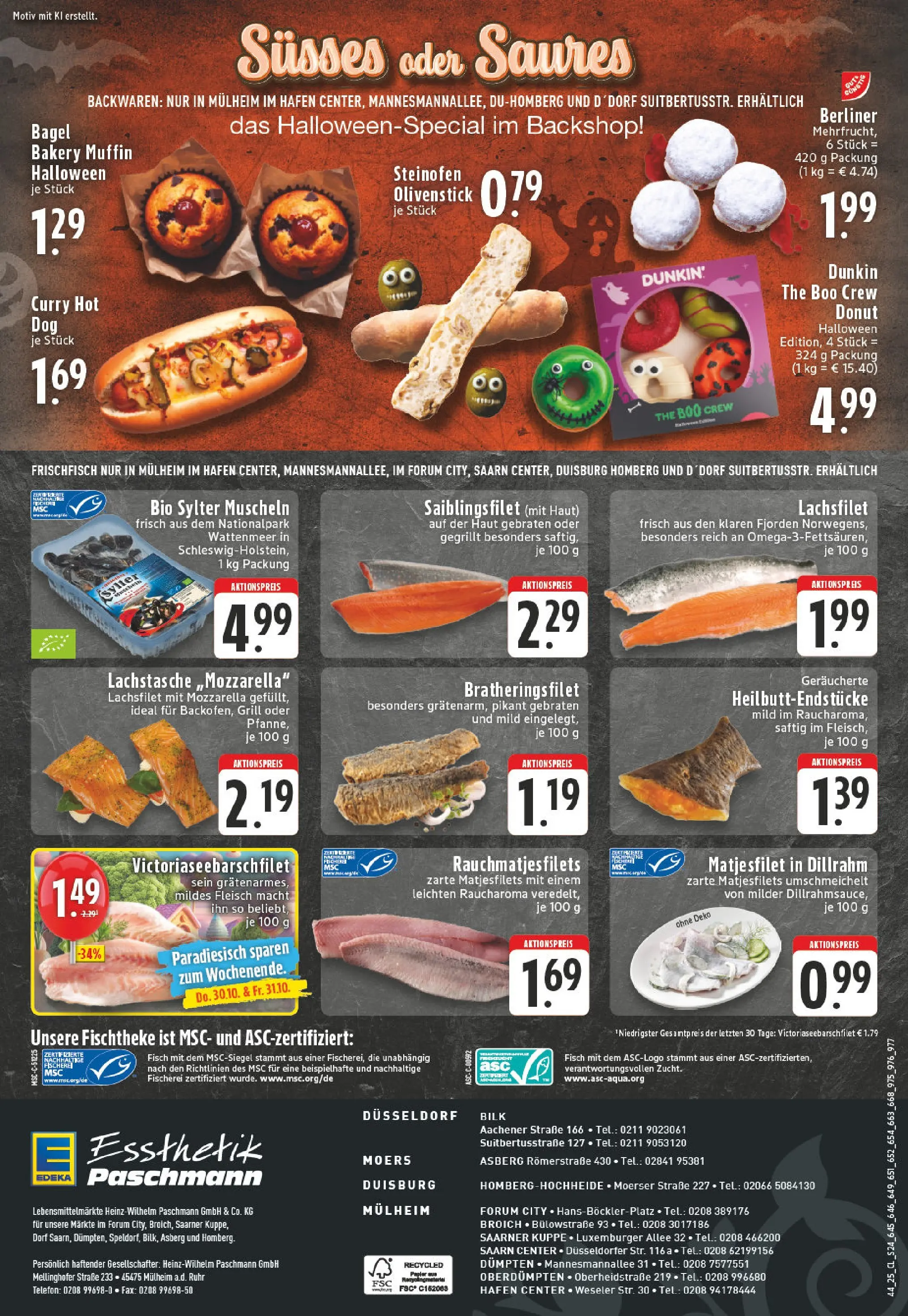 Edeka prospekt Mülheim / Ruhr	 (ab 26.10.2025) » Angebote Online | Seite: 24 | Produkte: Grill, Dill, Fleisch, Telefon