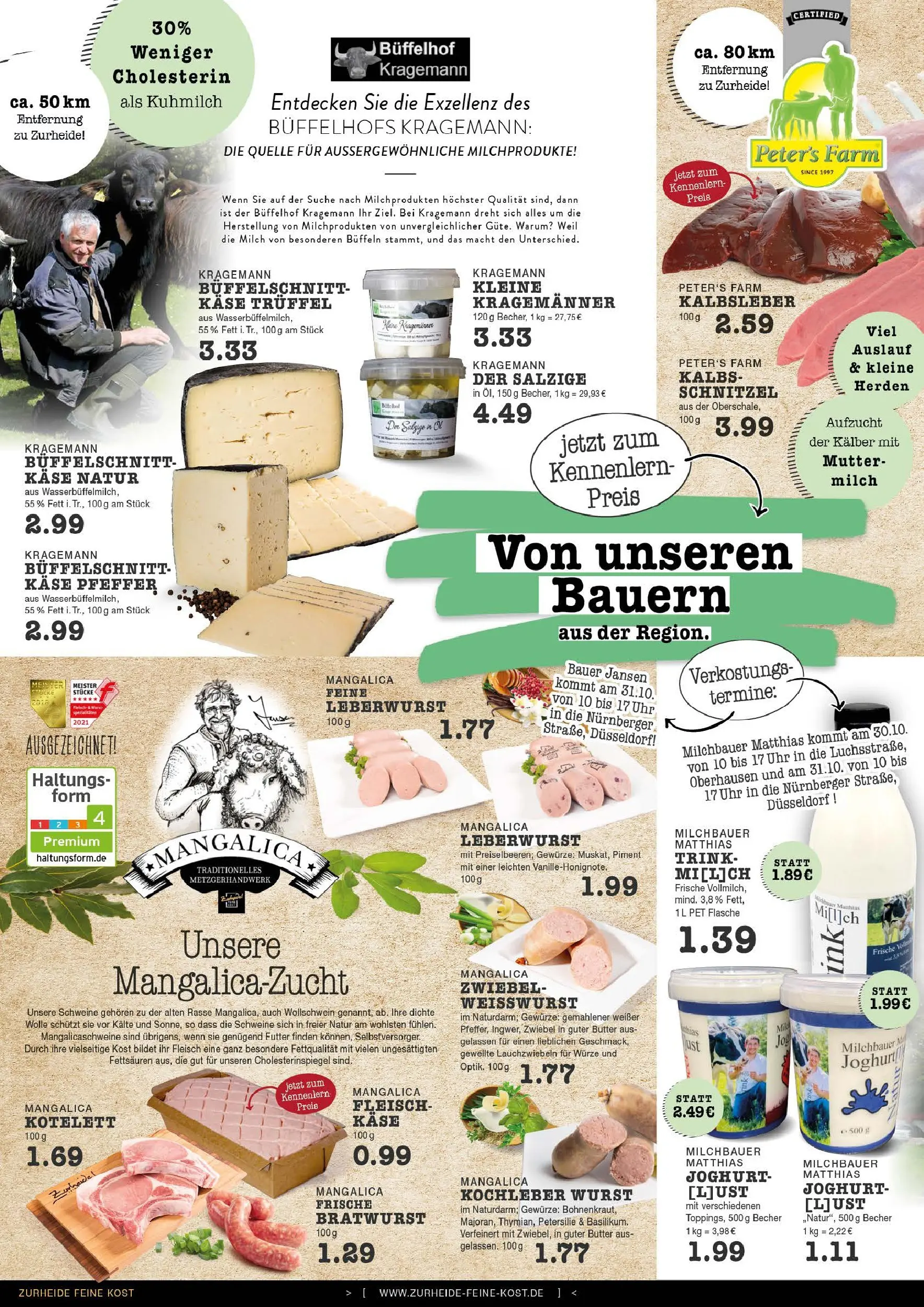 Edeka prospekt Gladbeck	 (ab 26.10.2025) » Angebote Online | Seite: 2 | Produkte: Bratwurst, Kalbsleber, Wurst, Petersilie