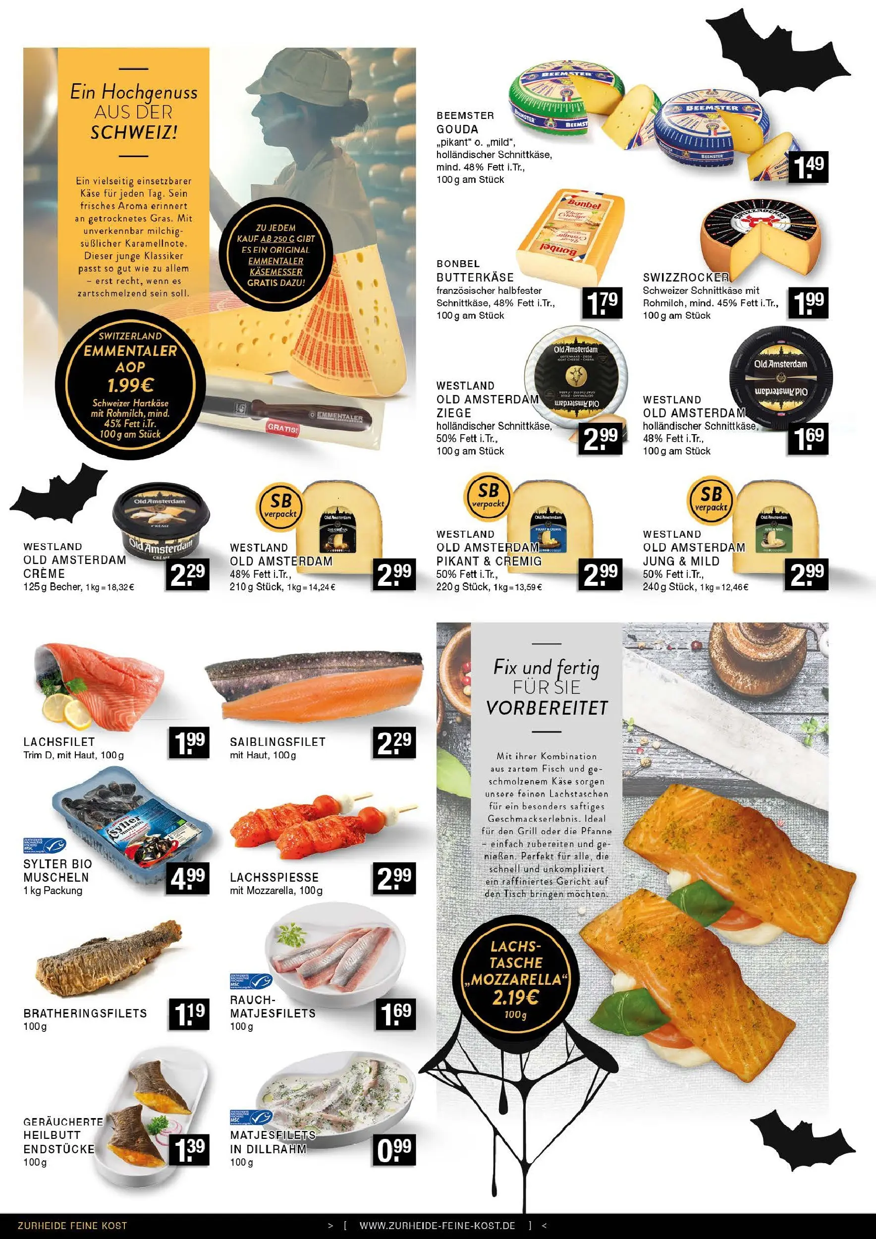 Edeka prospekt Gladbeck	 (ab 26.10.2025) » Angebote Online | Seite: 6 | Produkte: Tasche, Käse, Tisch, Lachs