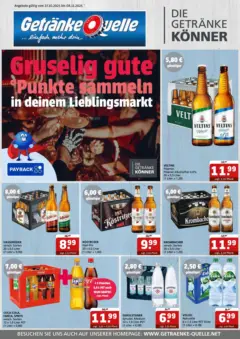 Entdecke - Getränke Quelle: Getränkeangebote ab 26.10.2025 gültig