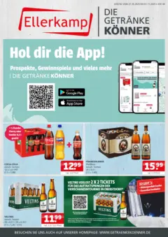 Entdecke - Getränke Ellerkamp: Getränkeangebote ab 26.10.2025 gültig
