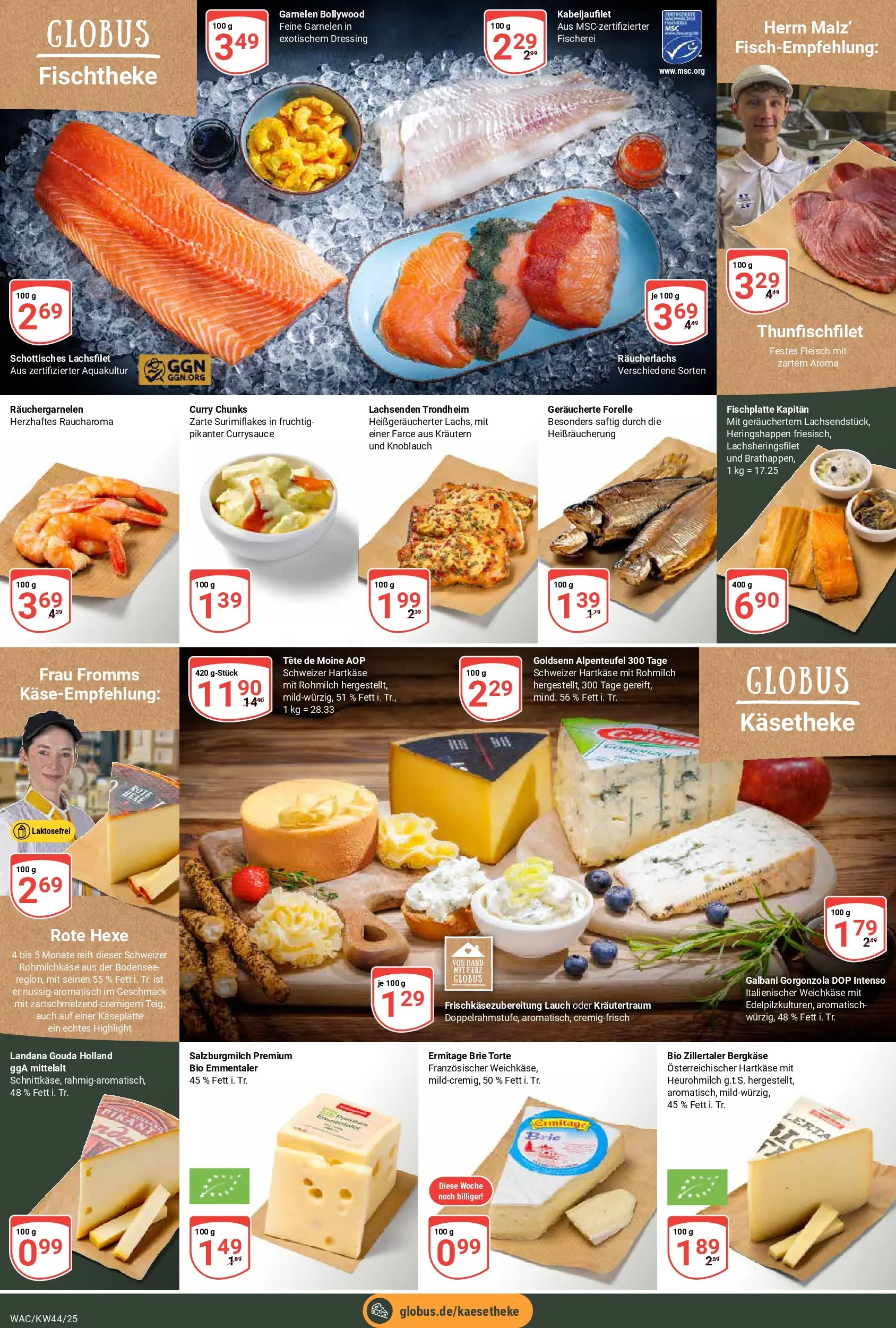 Globus prospekt Markkleeberg	 (ab 26.10.2025) » Angebote online | Seite: 9 | Produkte: Garnelen, Räucherlachs, Knoblauch, Fleisch