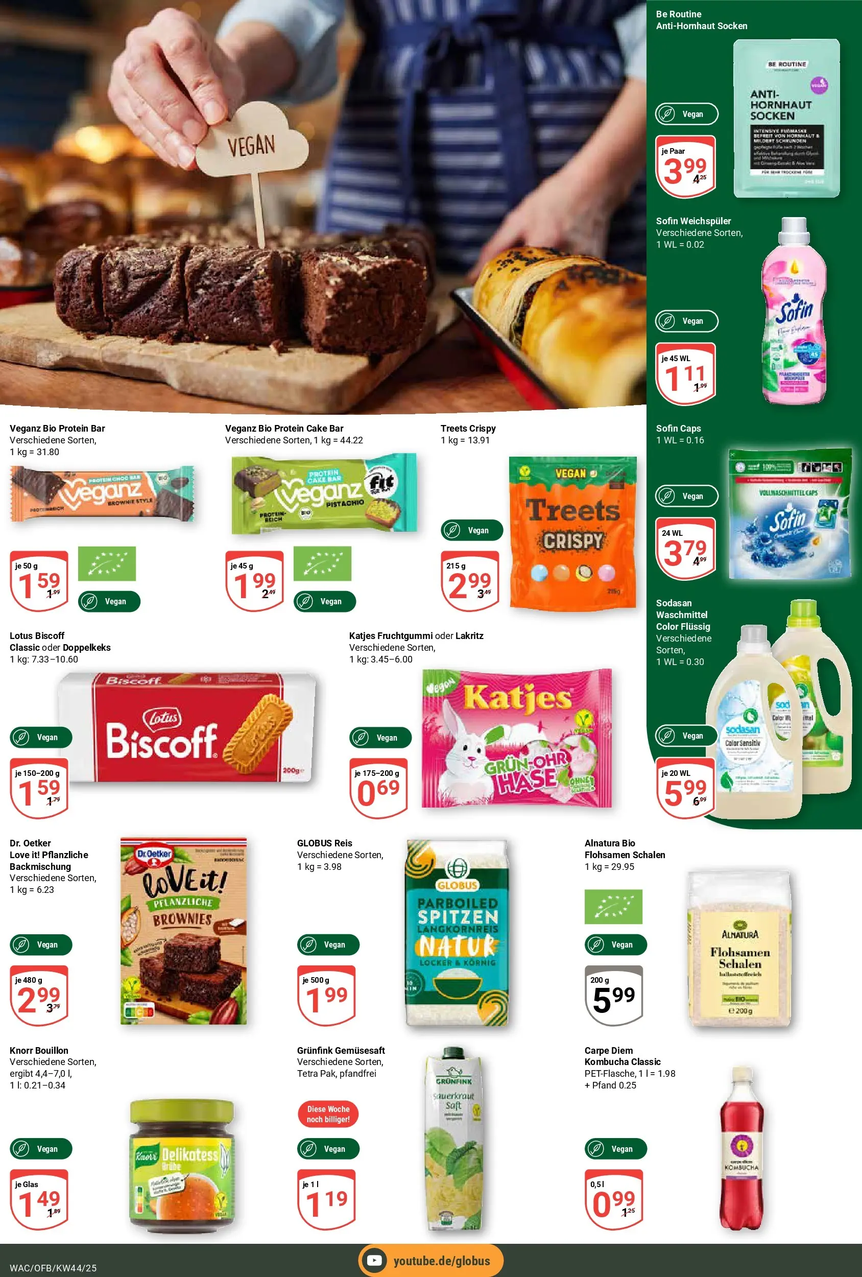 Globus prospekt Markkleeberg	 (ab 26.10.2025) » Angebote online | Seite: 14 | Produkte: Knorr, Waschmittel, Socken, Saft