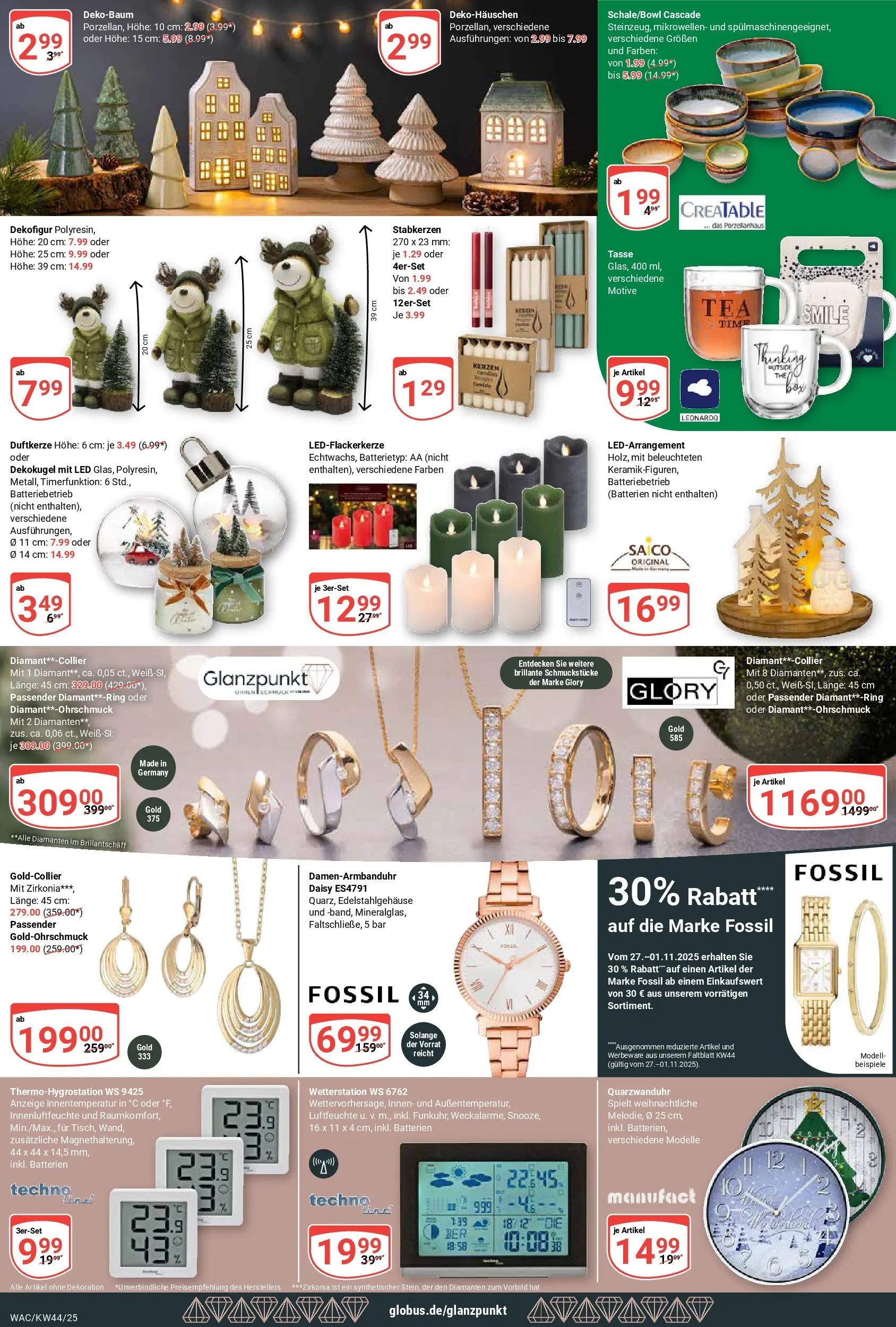 Globus prospekt Markkleeberg	 (ab 26.10.2025) » Angebote online | Seite: 27 | Produkte: Wetterstation, Batterien