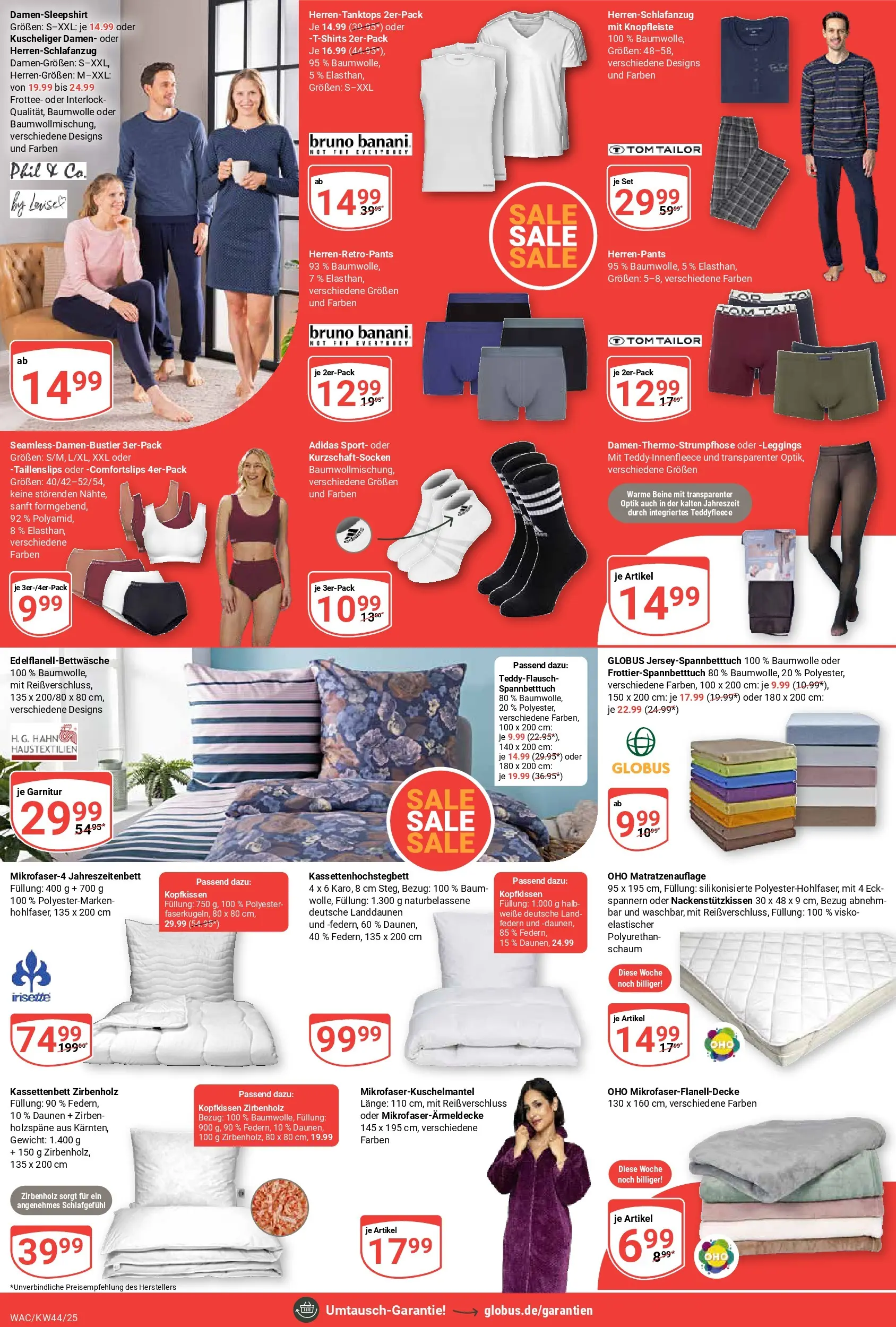 Globus prospekt Markkleeberg	 (ab 26.10.2025) » Angebote online | Seite: 30 | Produkte: Gewicht, Kopfkissen, Leggings