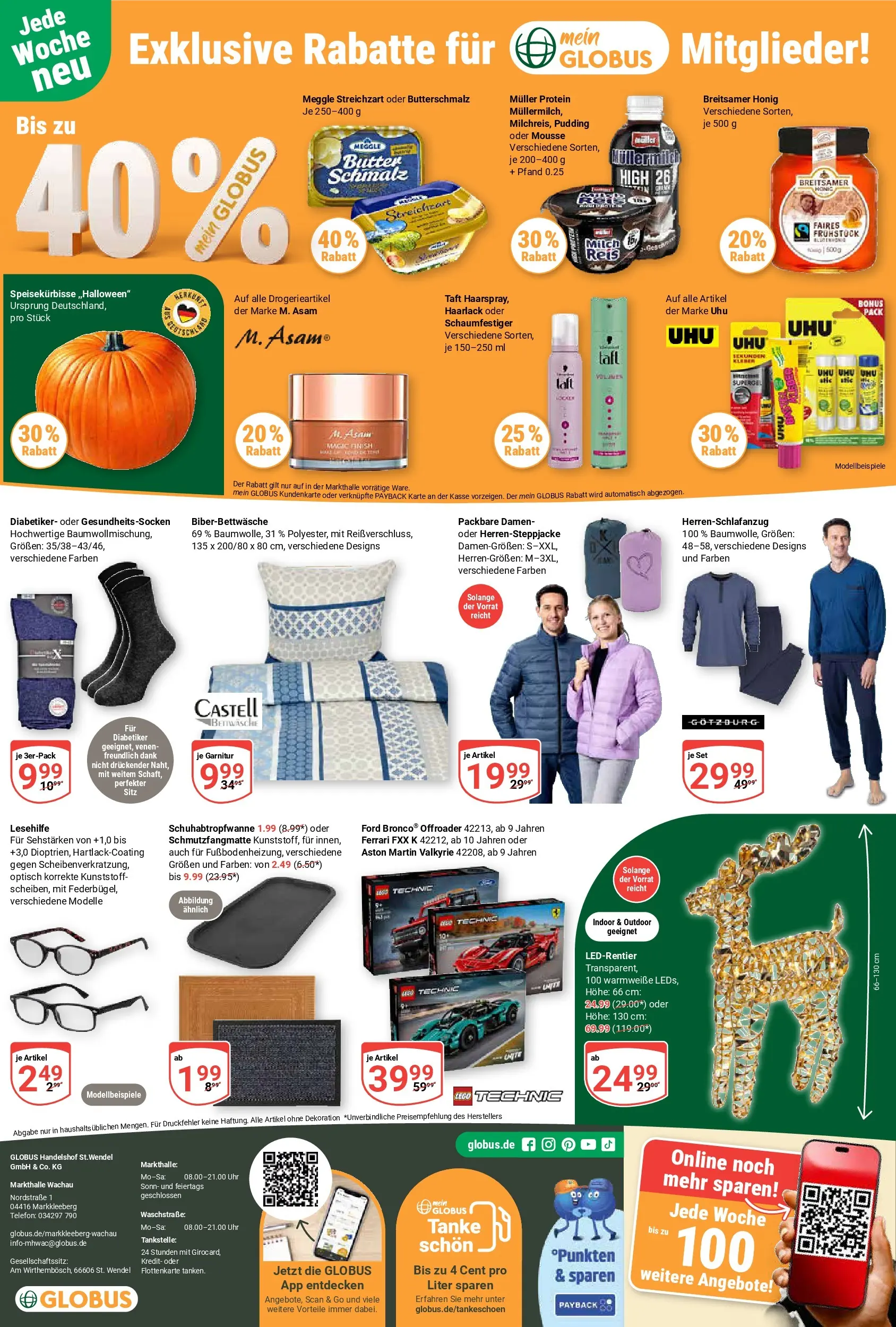 Globus prospekt Markkleeberg	 (ab 26.10.2025) » Angebote online | Seite: 32 | Produkte: Butterschmalz, Butter, Schmutzfangmatte, Telefon