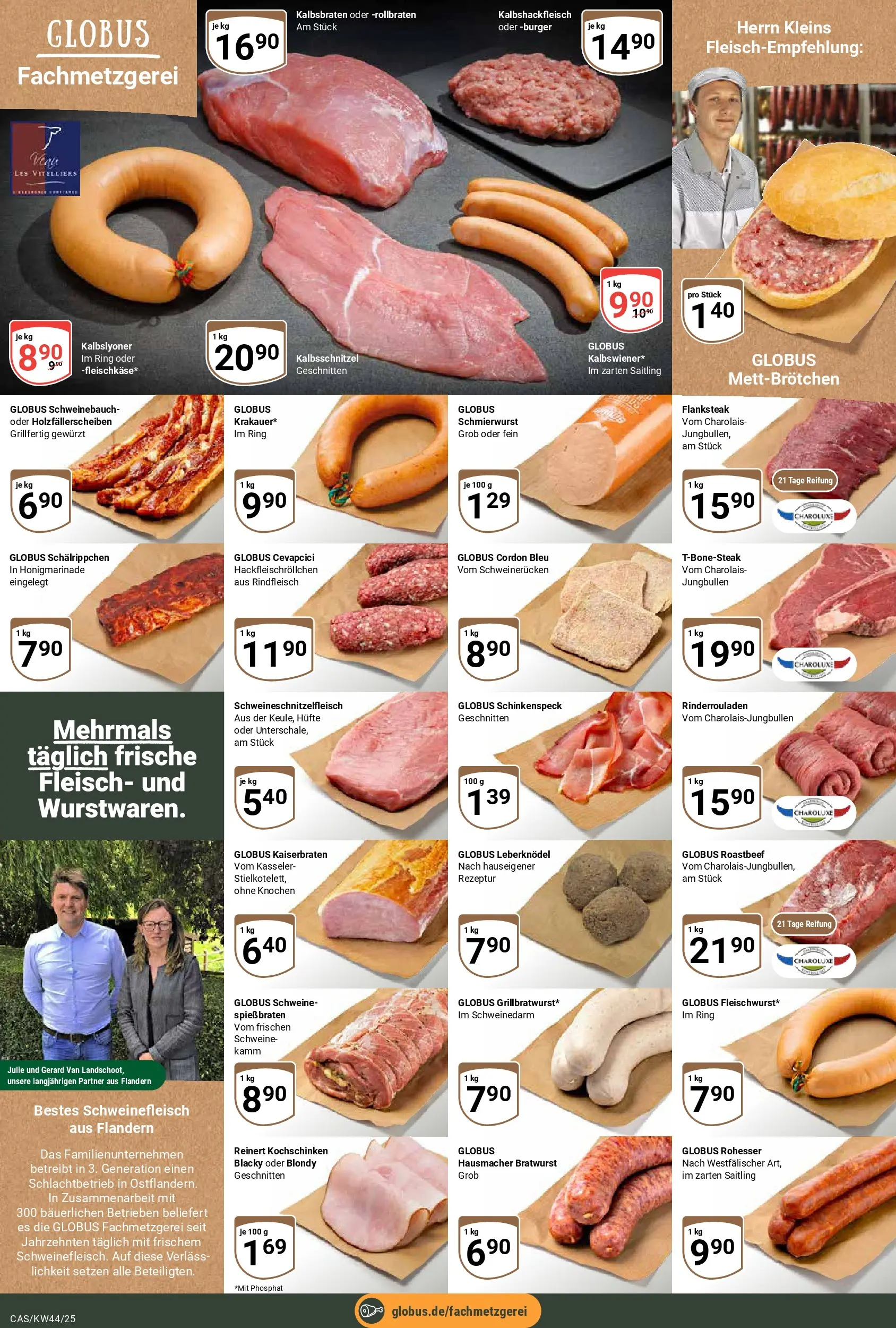 Globus prospekt Castrop-Rauxel	 (ab 26.10.2025) » Angebote online | Seite: 9 | Produkte: Cevapcici, Roastbeef, Schweinerucken, Fleisch