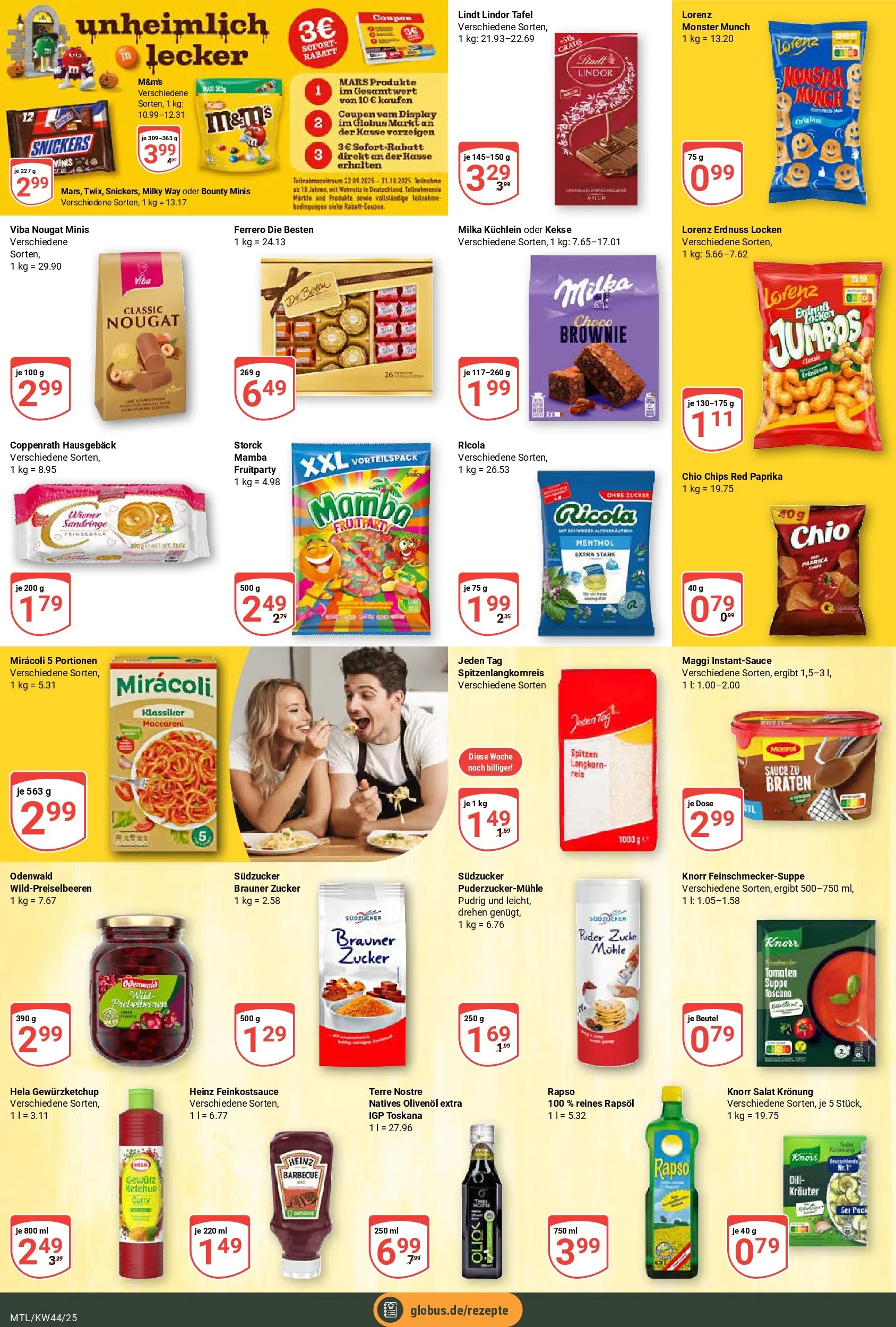 Globus prospekt Maintal-Dörnigheim	 (ab 26.10.2025) » Angebote online | Seite: 15 | Produkte: Olivenol, Mars, Dill, Salat