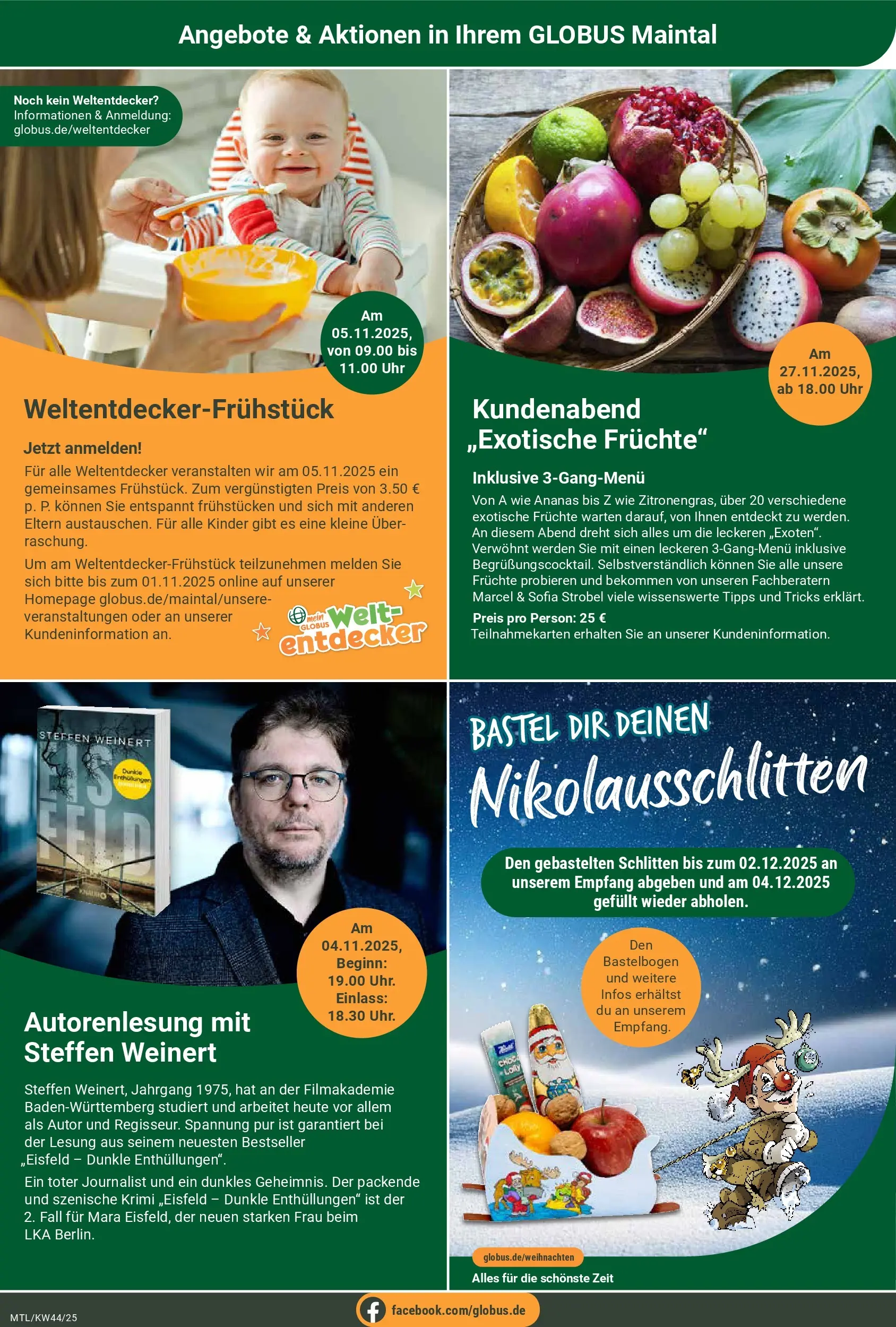 Globus prospekt Maintal-Dörnigheim	 (ab 26.10.2025) » Angebote online | Seite: 18 | Produkte: Ananas, Uhr