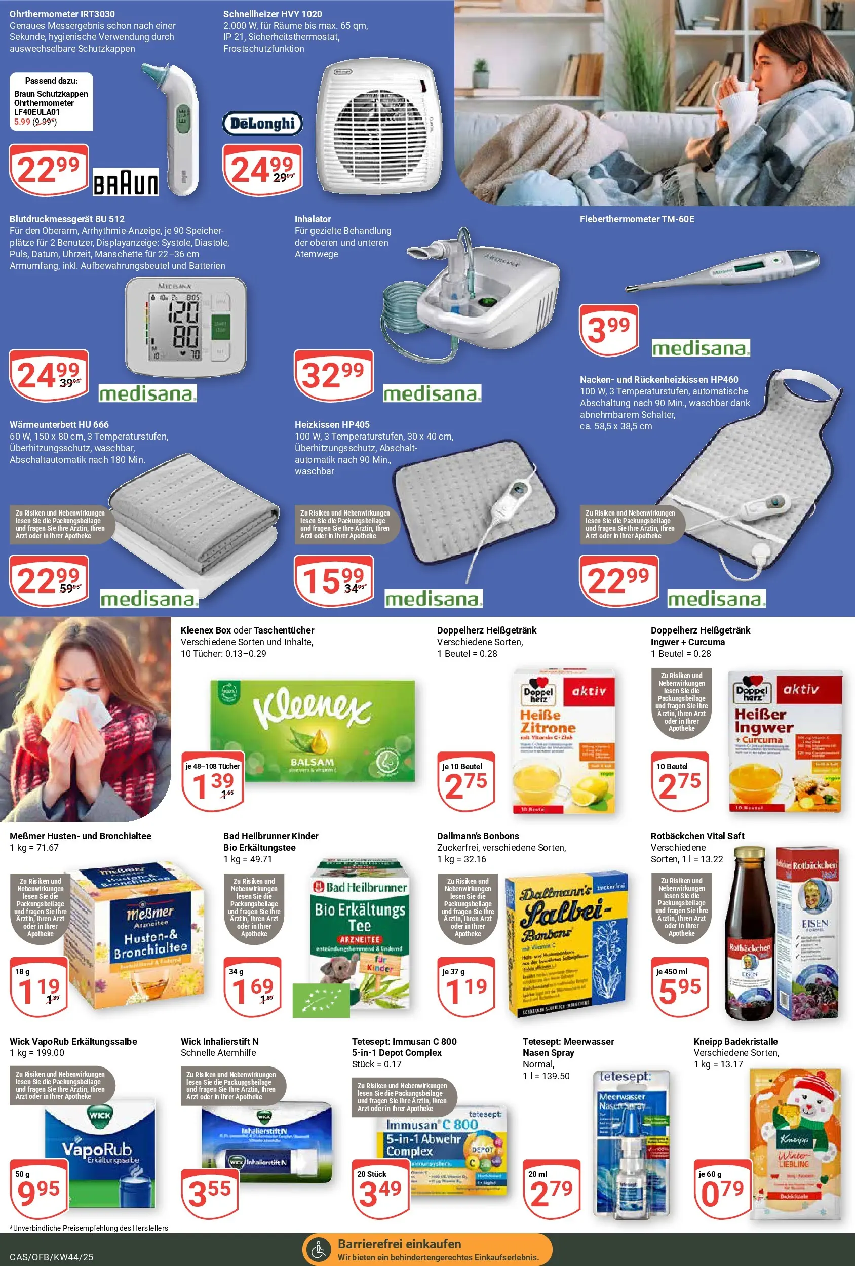 Globus prospekt Castrop-Rauxel	 (ab 26.10.2025) » Angebote online | Seite: 25 | Produkte: Messmer, Zitrone, Saft, Heizkissen