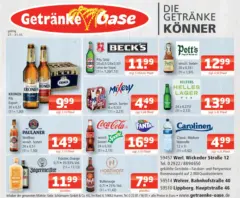 Entdecke - Getränke Oase: Getränkeangebote ab 26.10.2025 gültig