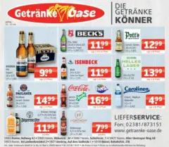 Entdecke - Getränke Oase: Getränkeangebote ab 26.10.2025 gültig