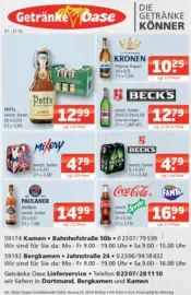 Getränke Oase: Getränkeangebote