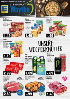 Ferrero Milchschnitte oder Kinder Pingui, 10/8 Stück je 280-/240-g-Packung ab 26.10.2025 gültig | Seite: 4