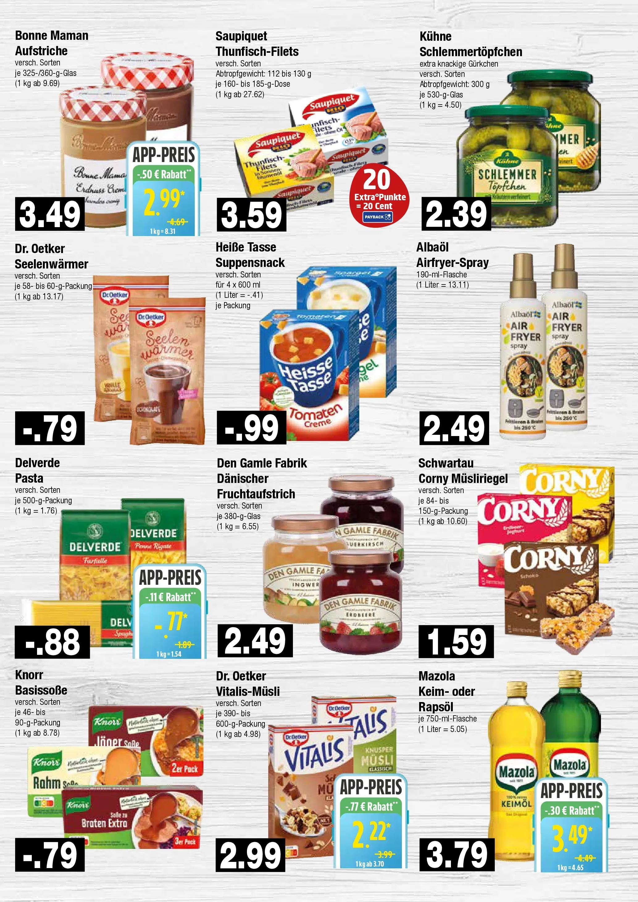 Edeka prospekt Hamburg	 (ab 26.10.2025) » Angebote Online | Seite: 5 | Produkte: Musli, Knorr, Pasta, Bonne maman